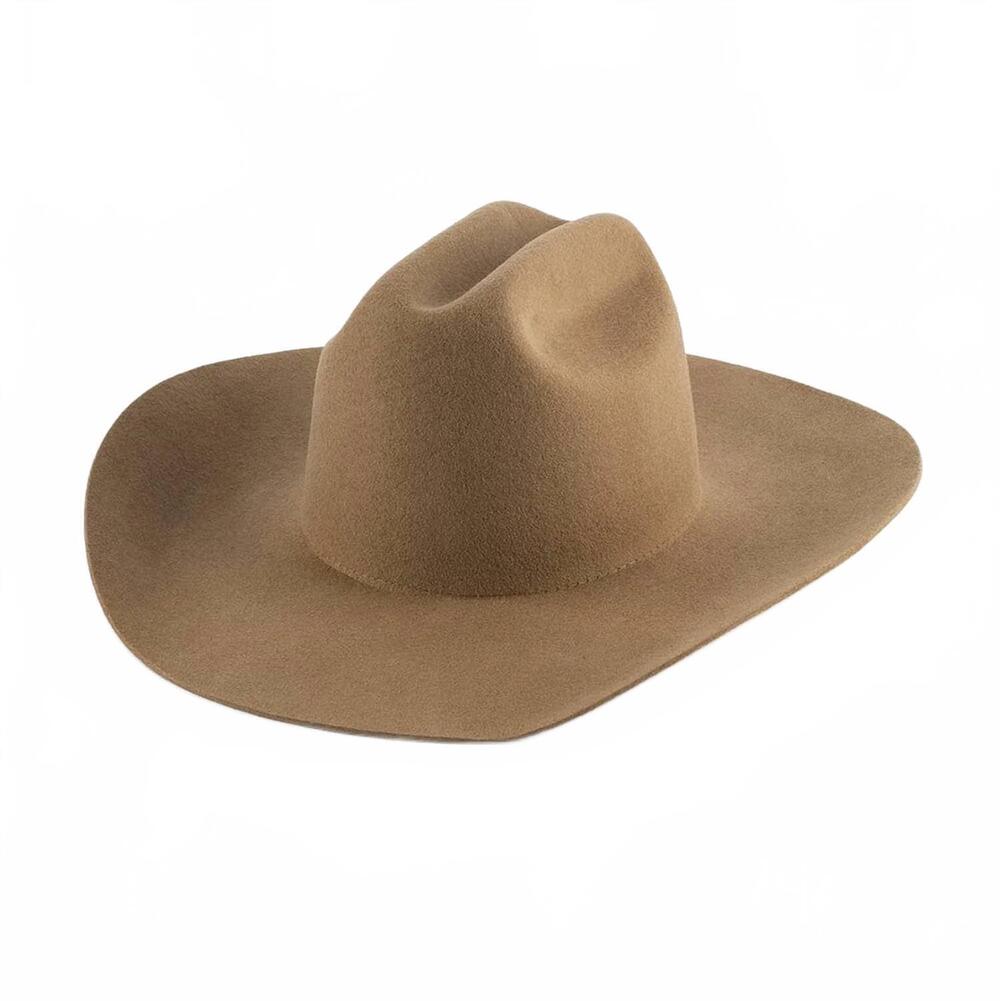 NEW GIGI PIP women's teddy cattleman western cowboy hat in brown